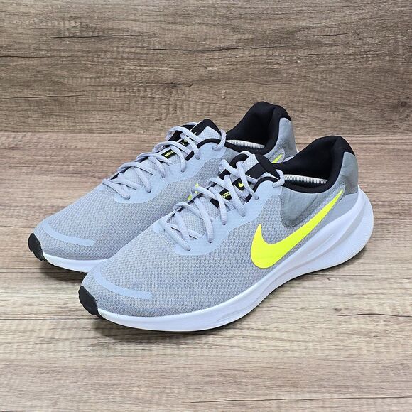 Nike Revolution 7 Men’s Size 14 Gray Running Shoes (FB2207-002) - Picture 7 of 9